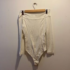 FREE PEOPLE Intimately Cream Bodysuit